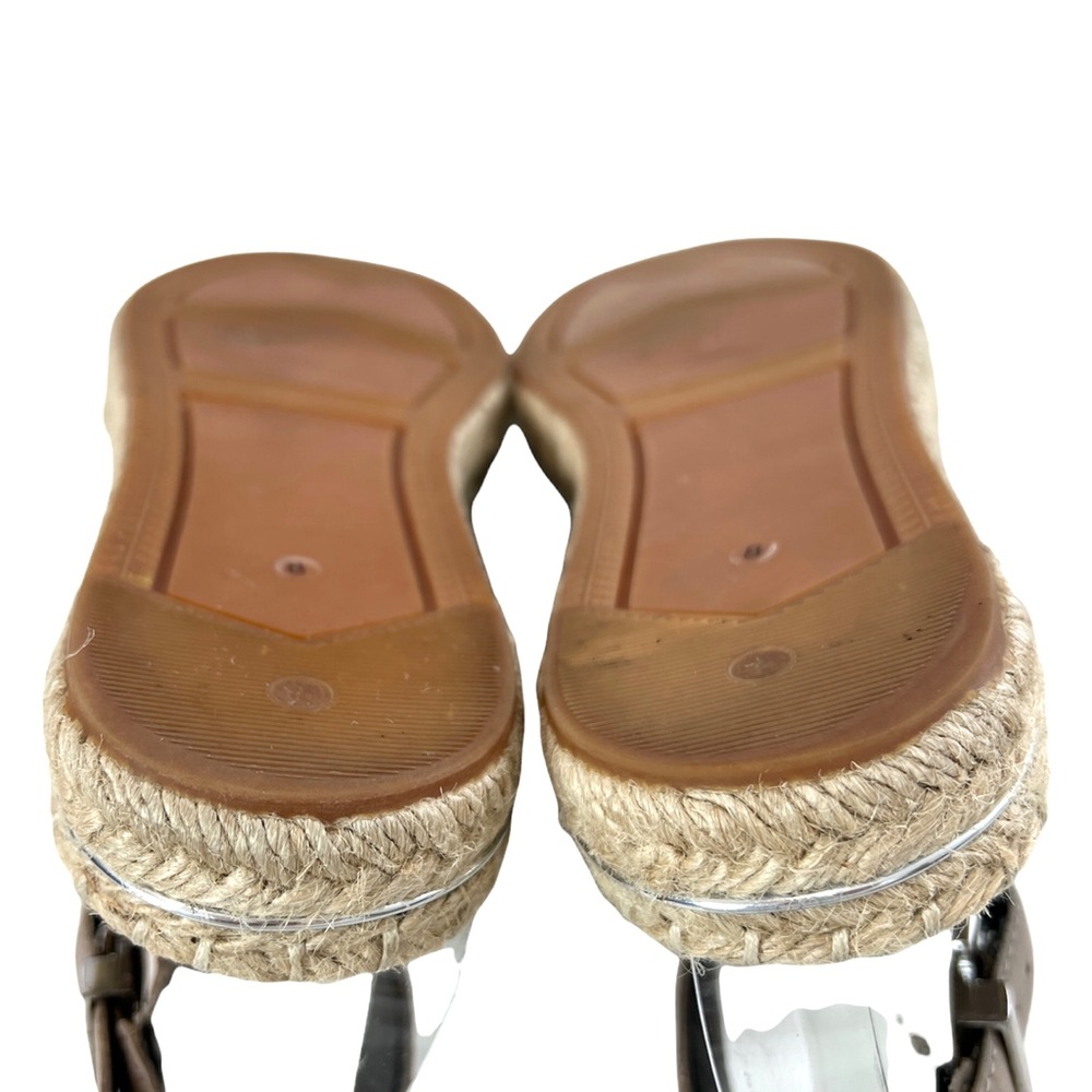 Rebecca Minkoff Gabriel Huarache Platform Espadrille Sandals Size 8M - Picture 10 of 16